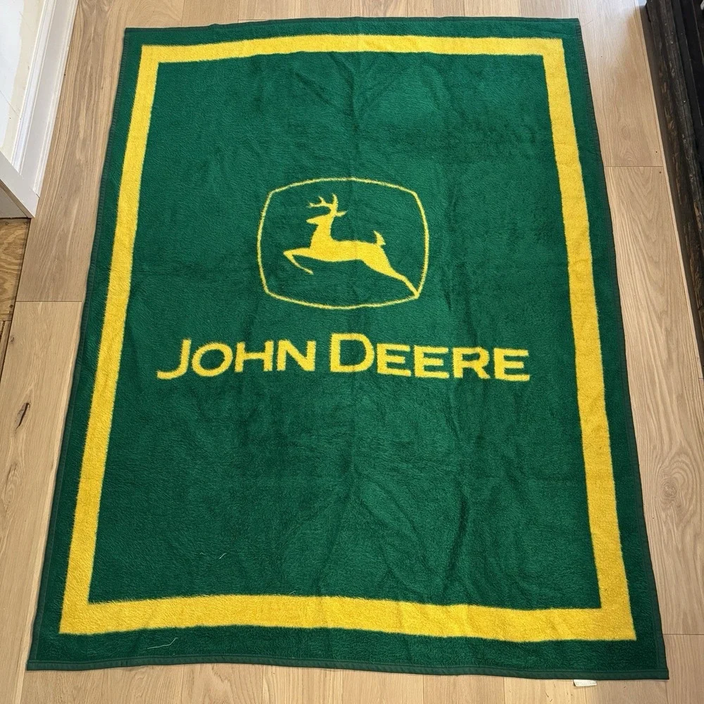 Biederlack John Deere Tractors Blanket 73